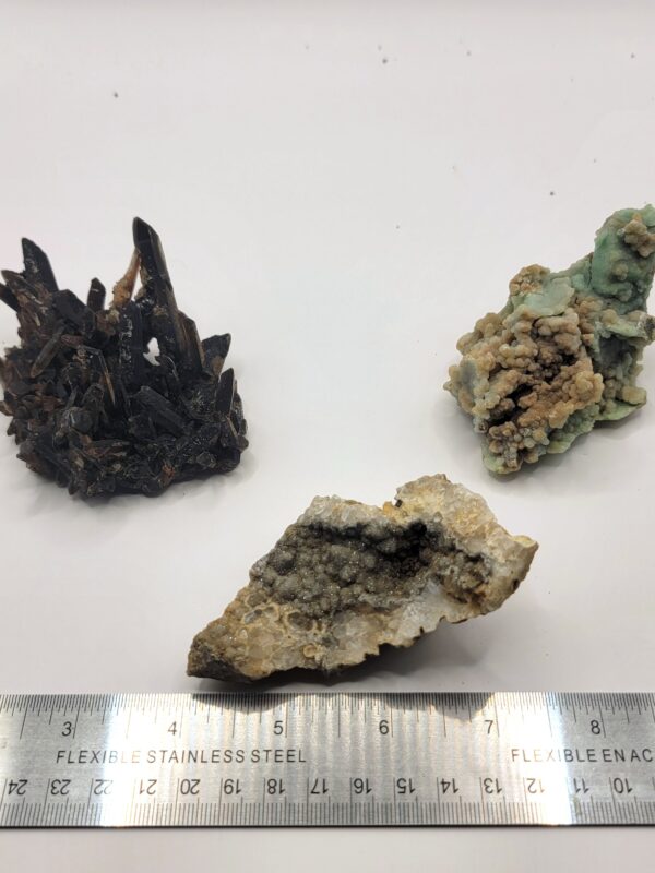 Botryoidal Herkimer Drusy Specimens - Image 11