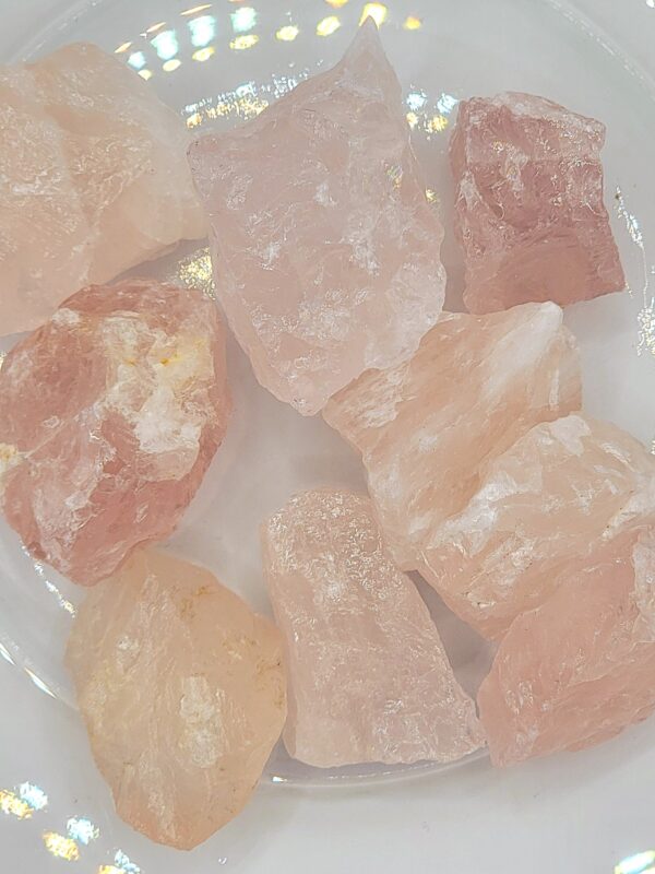 Raw Rose Quartz - Image 3