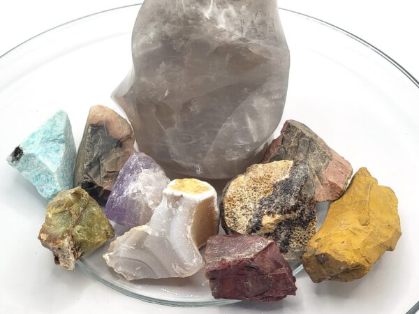 Raw Mixed Gemstone Lots - Image 15