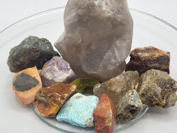 Raw Mixed Gemstone Lots - Image 22