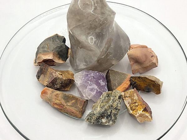 Raw Mixed Gemstone Lots - Image 33