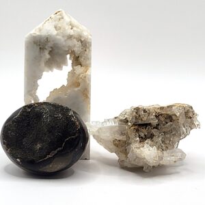 Septarian Drusy Carvings