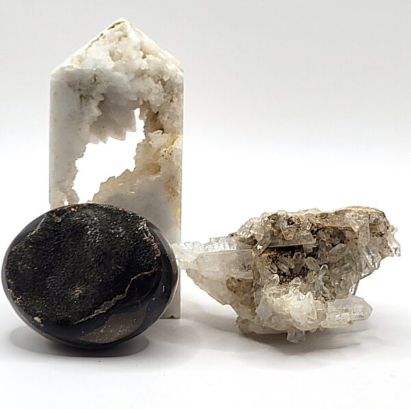 Septarian Drusy Carvings