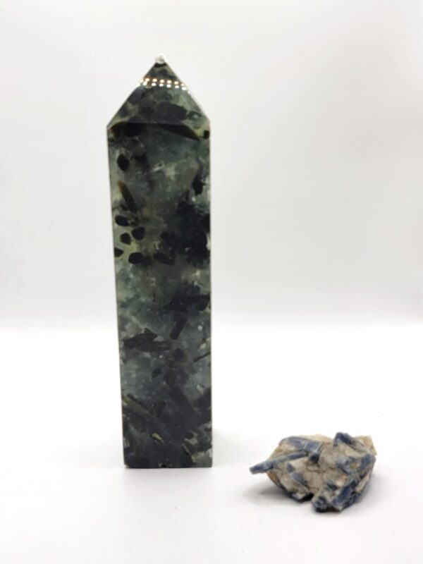Prehnite with Epidote Tower - Image 6