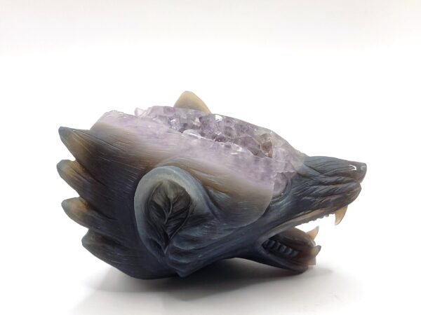 Amethyst Wolf Head - Image 10