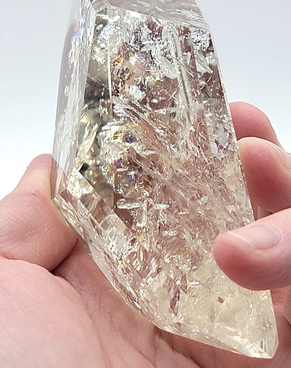 Clear Quartz Freeform with Stand - Image 6