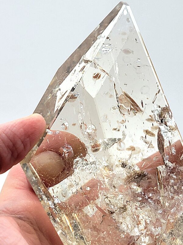 Clear Quartz Freeform with Stand - Image 7