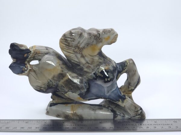 Volcano Agate Horse - Image 10