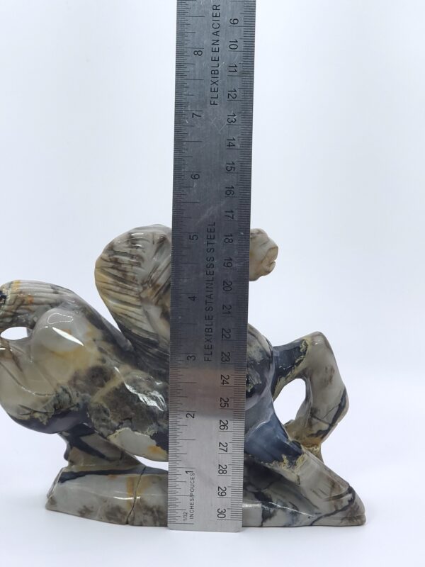 Volcano Agate Horse - Image 11