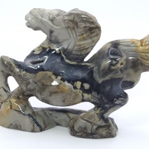 Volcano Agate Horse