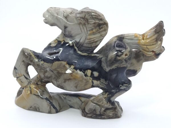 Volcano Agate Horse