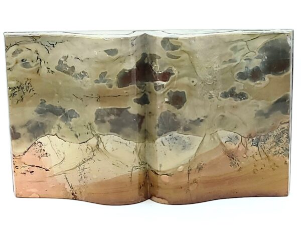 Picture Jasper Book Carving - Image 3