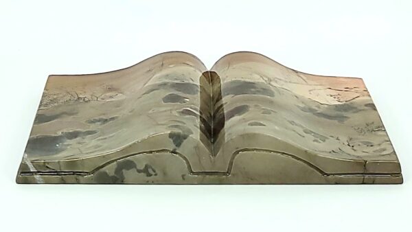 Picture Jasper Book Carving - Image 4