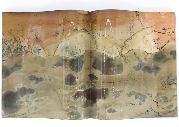Picture Jasper Book Carving - Image 2