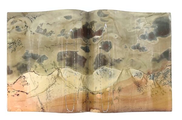 Picture Jasper Book Carving