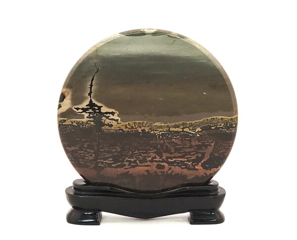 Picture Jasper Round Slabs with Stand - Image 7