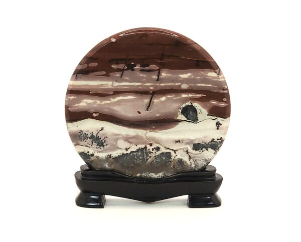 Picture Jasper Round Slabs with Stand - Image 9