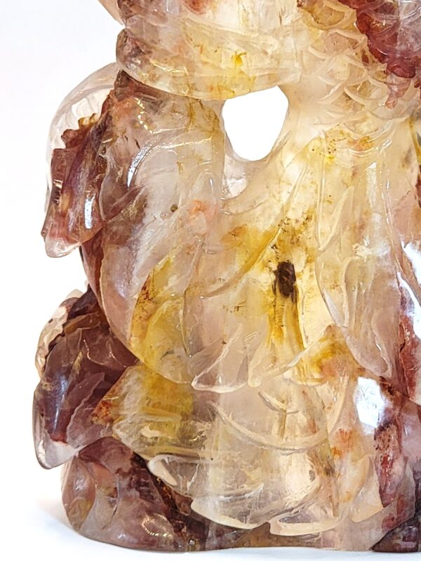 Hematoid Quartz Phoenix Carvings - Image 14