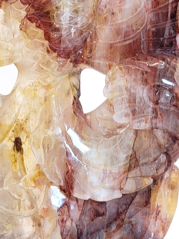 Hematoid Quartz Phoenix Carvings - Image 15