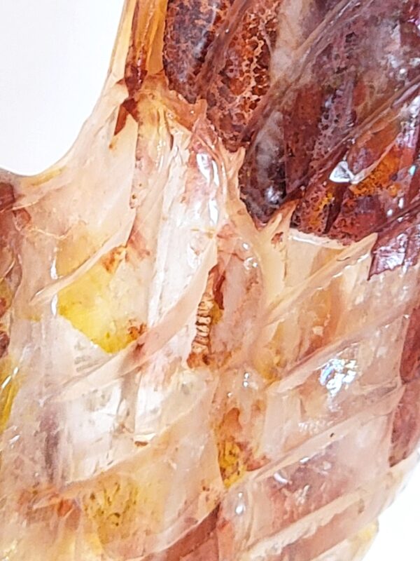 Hematoid Quartz Phoenix Carvings - Image 26