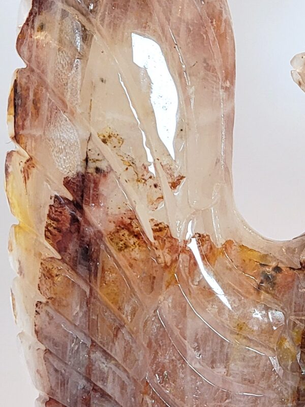 Hematoid Quartz Phoenix Carvings - Image 27