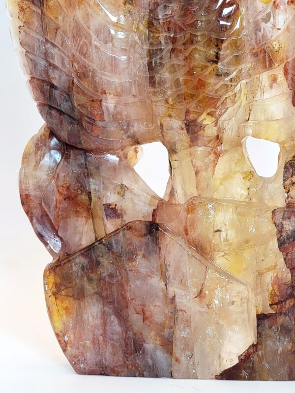 Hematoid Quartz Phoenix Carvings - Image 28