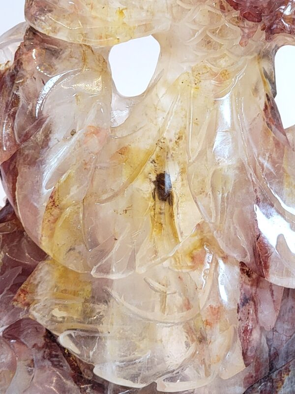 Hematoid Quartz Phoenix Carvings - Image 30