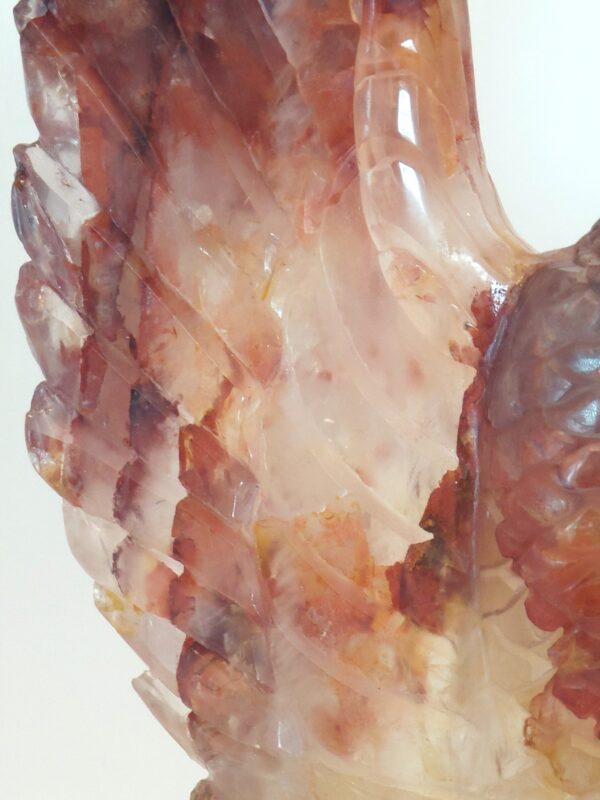 Hematoid Quartz Phoenix Carvings - Image 38