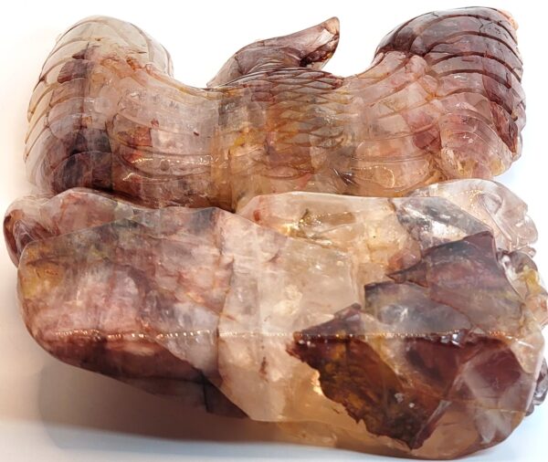 Hematoid Quartz Phoenix Carvings - Image 48