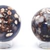 Blue Flower Agate Spheres - Image 2