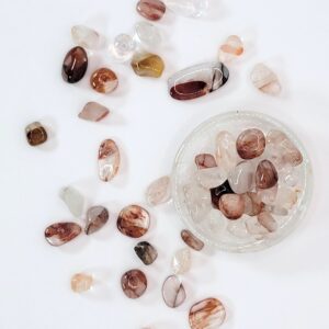 Hematoid Quartz Chips