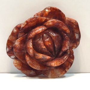 Hematoid Quartz Rose