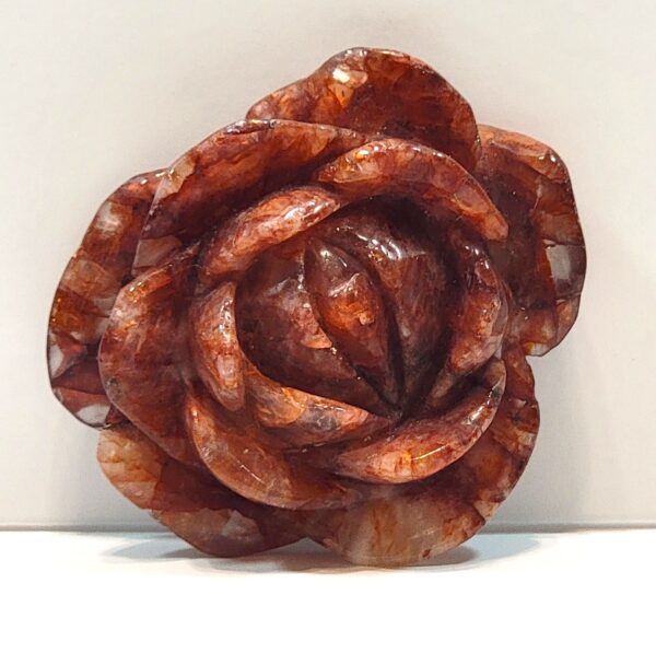 Hematoid Quartz Rose