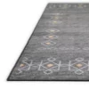 Yuma Gray Transitional Southwest 2'3" x 7'6" Runner Rug Gray AYU33 - Image 3
