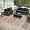Yuma Desert Transitional Southwest 10' x 14' Area Rug Desert AYU42