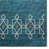 Yuma Blue Transitional Southwest 3' x 5' Area Rug Blue AYU33 - Image 2