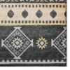 Yuma Gray Transitional Southwest 8' x 8' Area Rug Gray AYU42 - Image 2