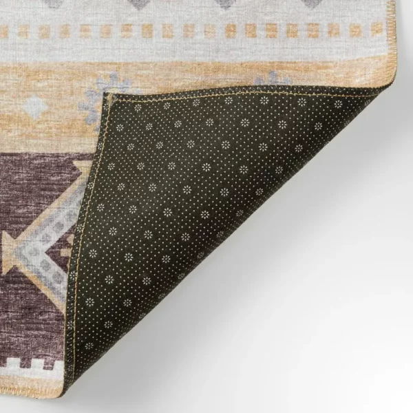 Yuma Gilded Transitional Southwest 8' x 10' Area Rug Gilded AYU42 - Image 4