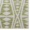 Yuma Olive Southwestern Southwest 8' x 10' Area Rug Olive AYU36 - Image 2