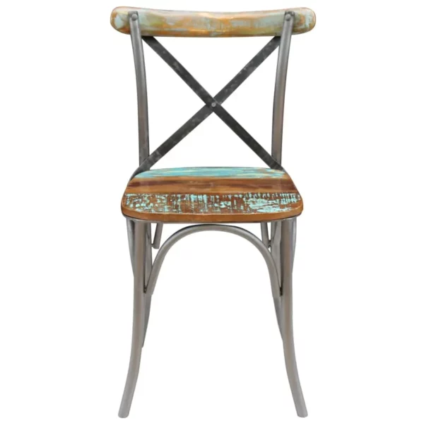Dining Chairs 2 pcs Solid Reclaimed Wood - Image 8