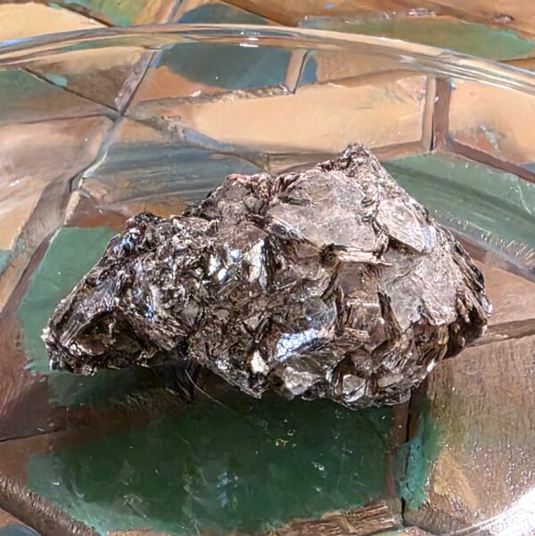 Raw Black Tourmaline with Mica - Image 2