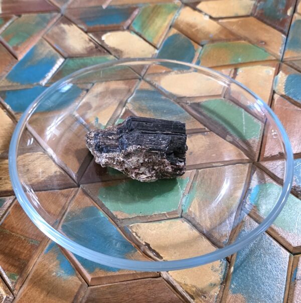 Raw Black Tourmaline with Mica - Image 6