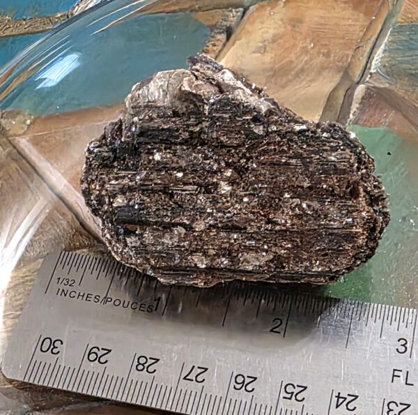 Raw Black Tourmaline with Mica - Image 9