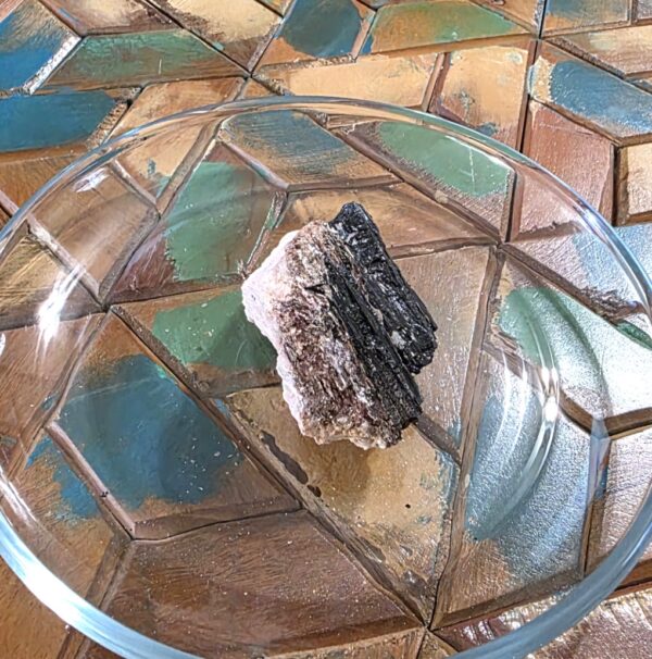 Raw Black Tourmaline with Mica - Image 16