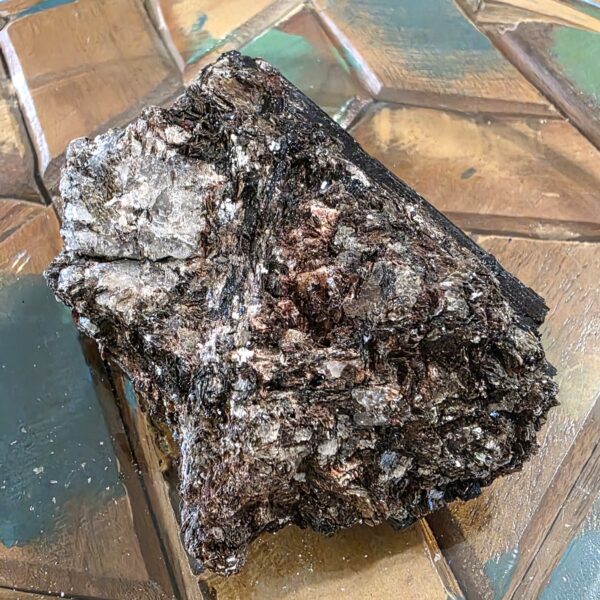 Raw Black Tourmaline with Mica - Image 19