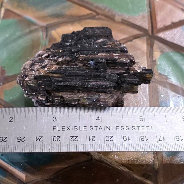 Raw Black Tourmaline with Mica - Image 21