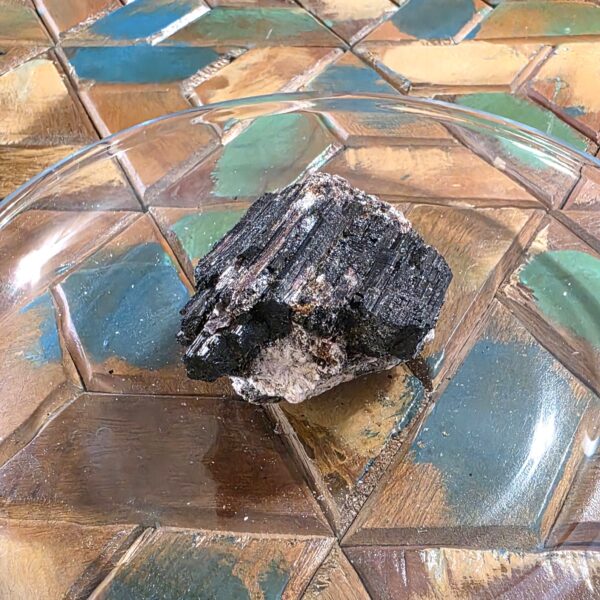 Raw Black Tourmaline with Mica - Image 23