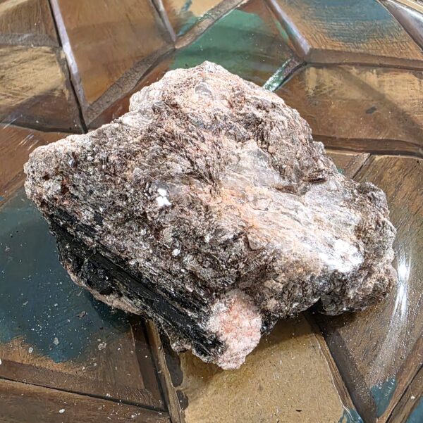 Raw Black Tourmaline with Mica - Image 29