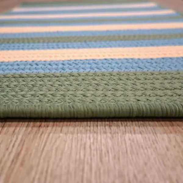 Reed Stripe - Seafoam 3x5 Rug - Image 3
