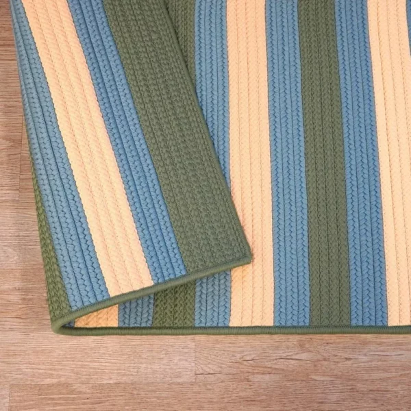 Reed Stripe - Seafoam 3x5 Rug - Image 4